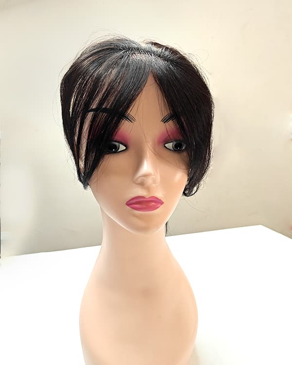 Frontline Hair Patch for Women – 100% Natural Human Hair for Seamless Forehead Coverage