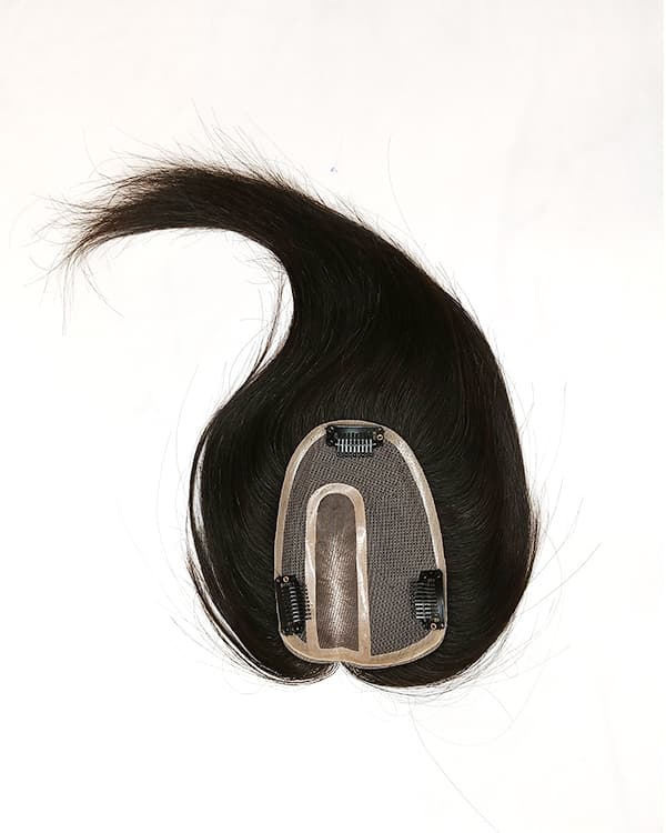 Side Topper 3x5 – 100% Human Hair Extensions for Natural Side Coverage | Length 16IN - 20IN | Ridhaav Hair Studio