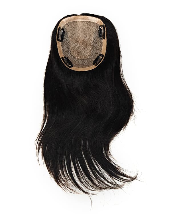 5x5 Hair Topper for Thinning Hair – 100% Human Hair Extensions for Crown and Frontal Full Coverage | Ridhaav Hair Studio